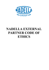 Nadella Supplier Code of Ethics